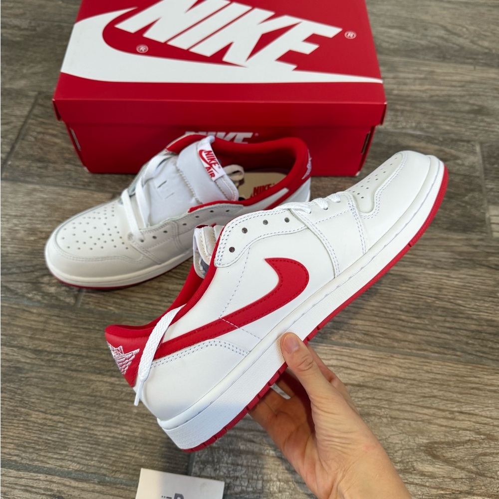Brand New Air Jordan 1 Retro Low OG “University Red” CZ0790 161 Men’s Sneakers - Picture 5 of 10